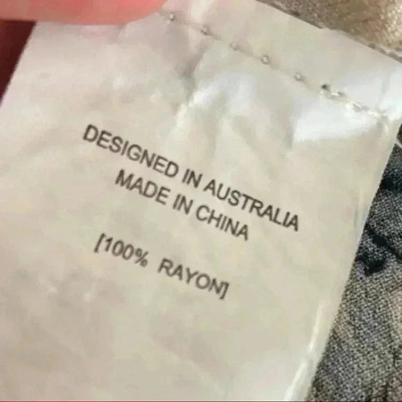 Label Of Love Floral Bird Peasant Ruffle High Neck Tie Waist Mini Dress Size 10 - Picture 15 of 15